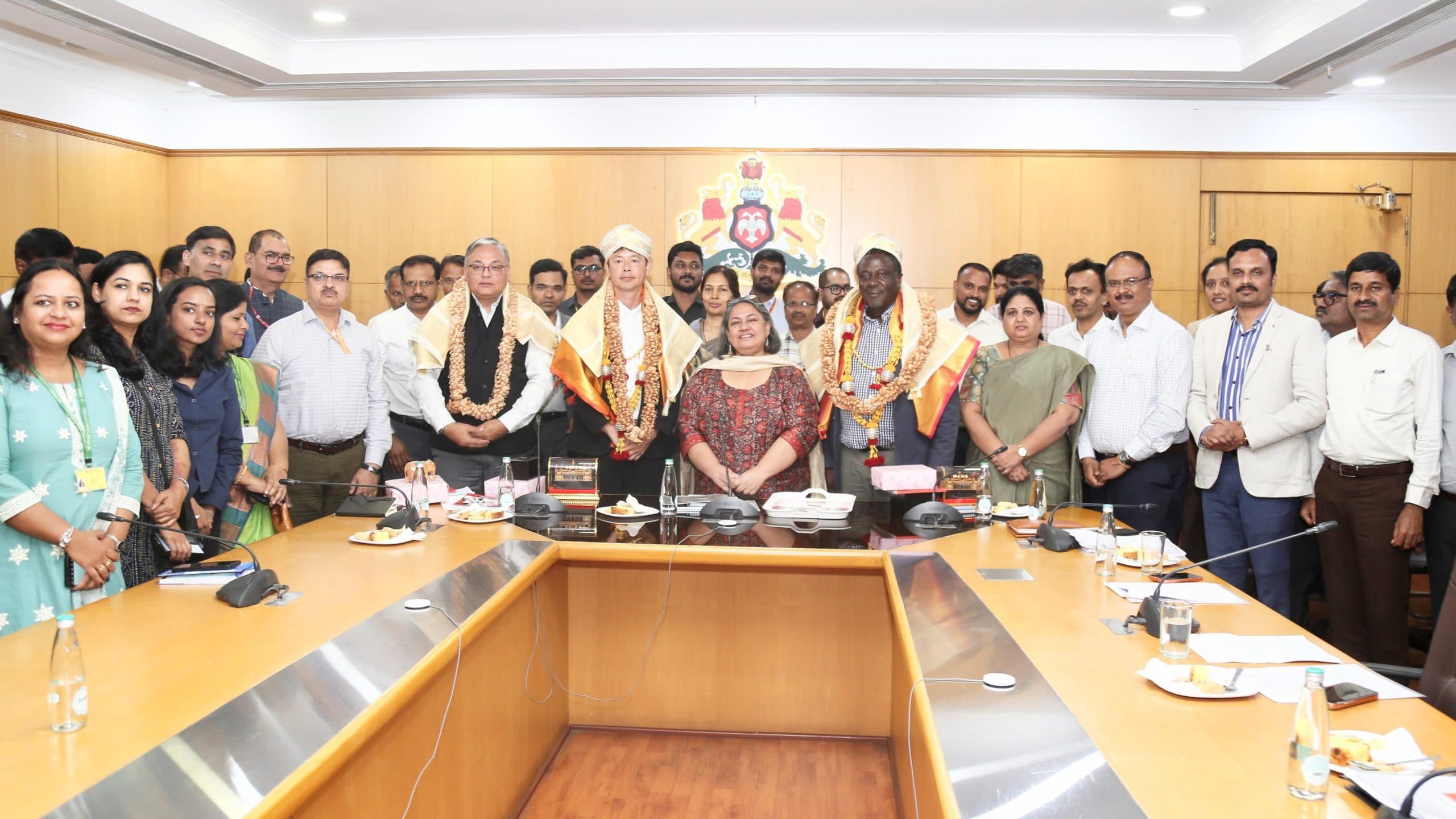Karnataka Honors Global UNESCO Delegation at Vidhana Soudha Following Hampi Review