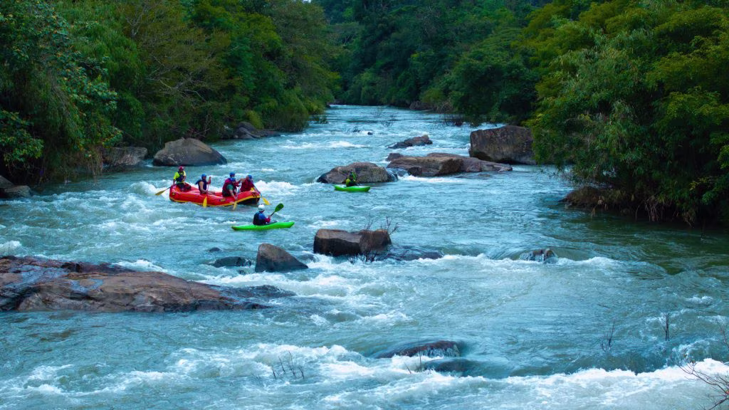 Dubare white water rafting, Coorg