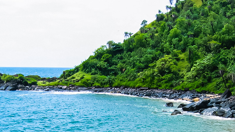 Half-moon Beach