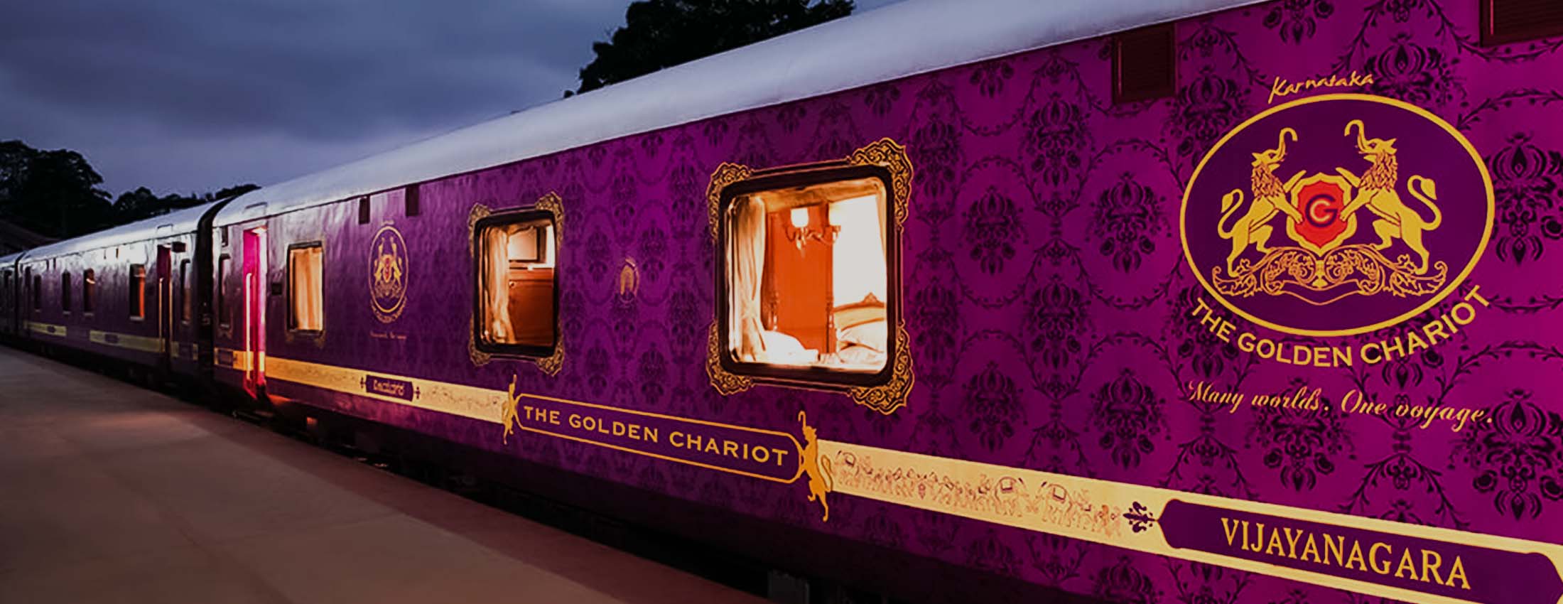 Golden Chariot- The only Luxury Train of South India | S_Buoyantfeet