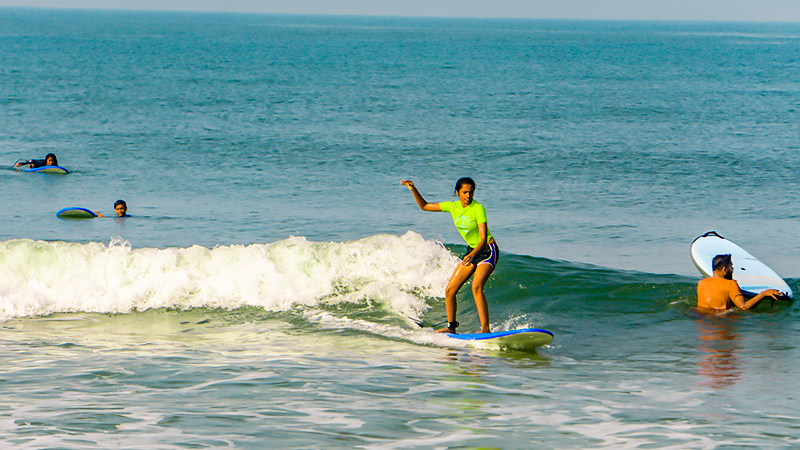 Surfing in Mulki