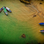Om Beach Boats Gokarna