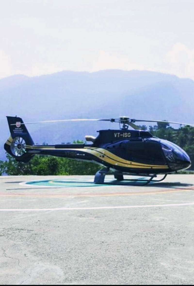 Chartered Helicopter