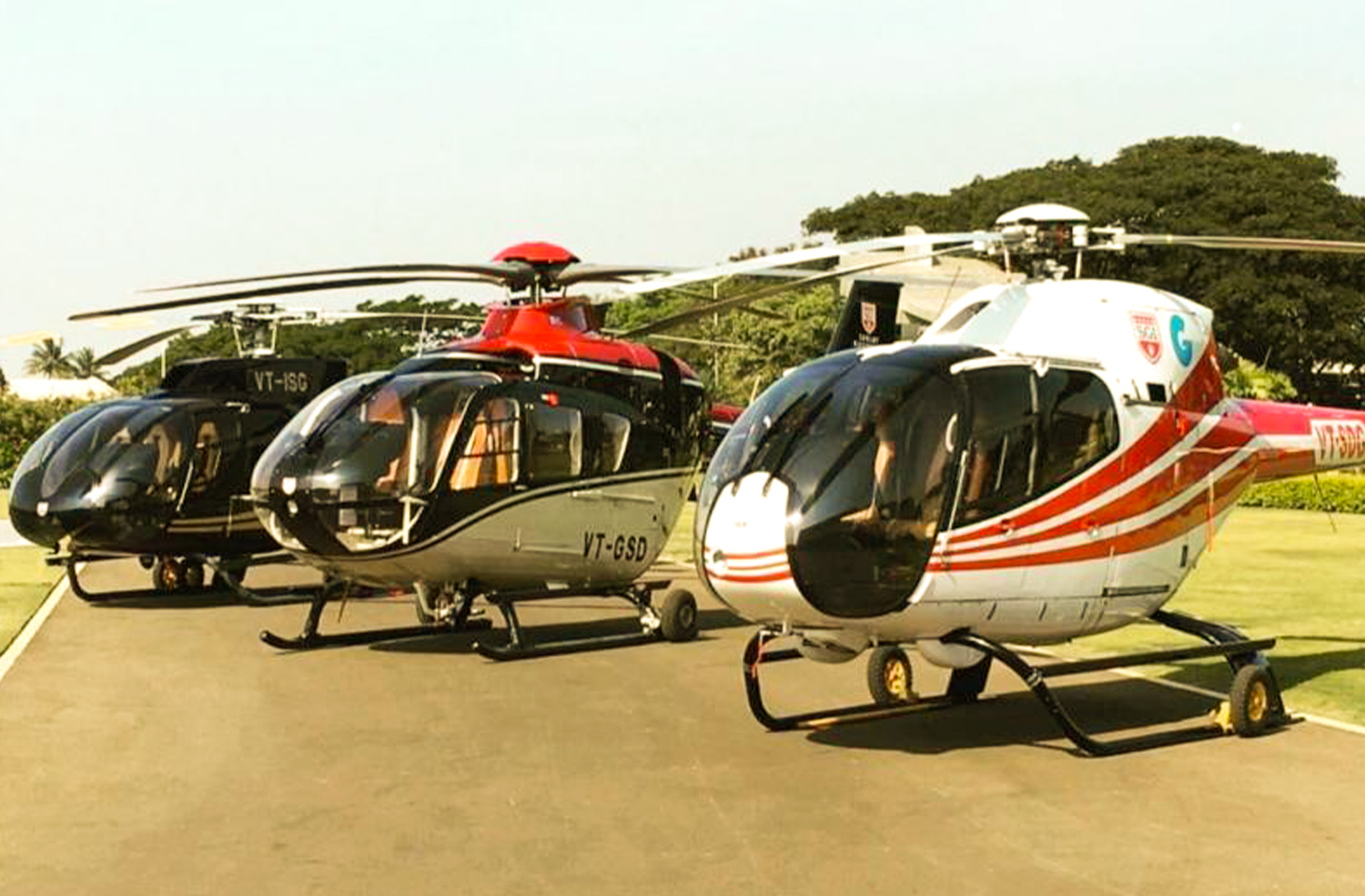 Private Chartered Helicopters karnataka