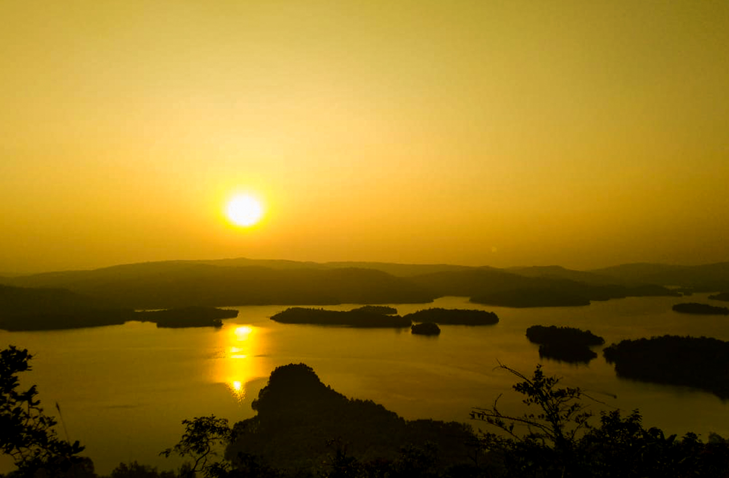 Sharavathi Adventure Camp Sunset