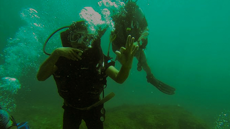 Scuba diving in Netrani