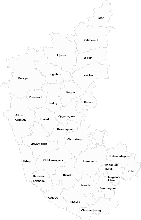 karnataka map